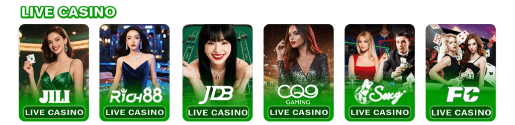 Live casino games